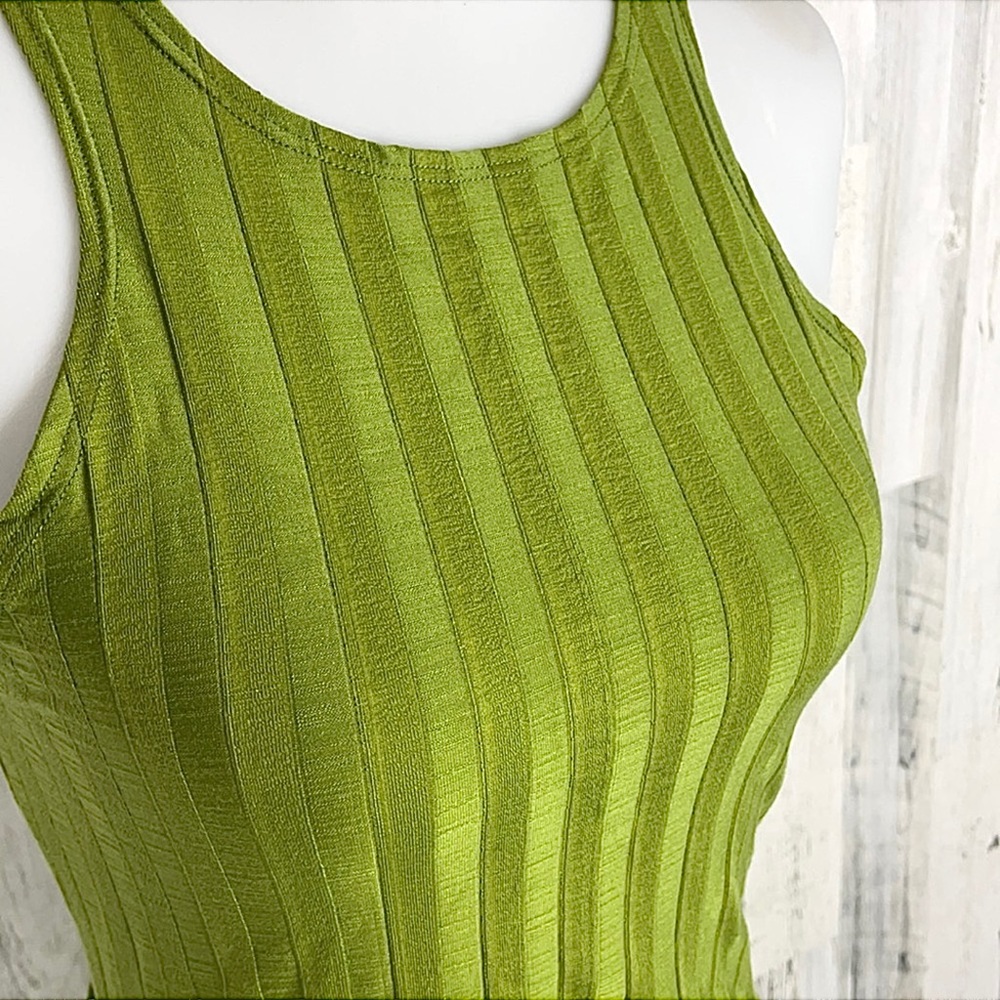 Reformation Green Mini Dress - Picture 7 of 11